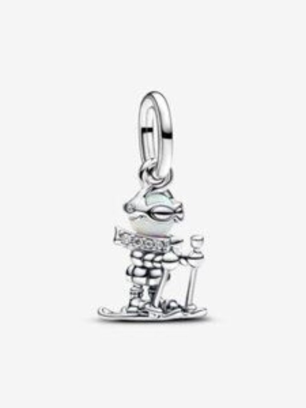 Authentic Skier Dangle Pandora Charm